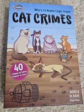 Cat Crimes Mystery Logic Game Single Player
